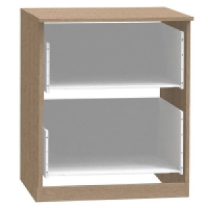 Fitted Bedroom 2 Drawer Narrow Chest - Light Oak £100.00
