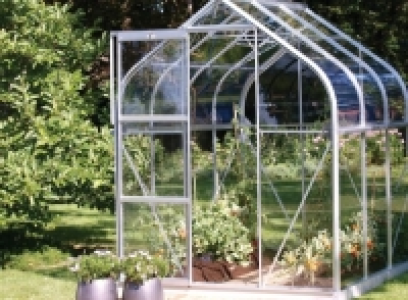 Vitavia Orion Curved Roof 6 x 6ft Horticultural Glass Greenh