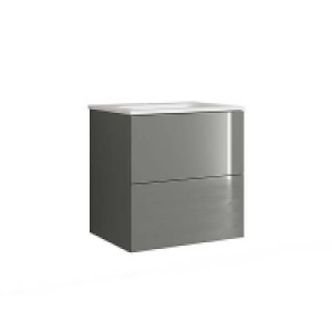 House Beautiful Ele-ment(s) Gloss Grey 600mm Wall Mounted Va £340.00