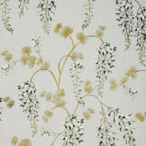 Wickes  Arthouse Wisteria Floral Neutral & Gold Wallpaper 10.05m x 5