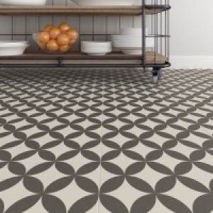Wickes Carnaby Patterned Porcelain Wall & Floor Tile - 300 x