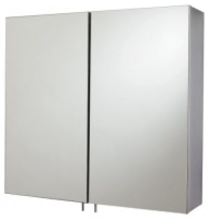 Wickes Stainless Steel Double Bathroom Cabinet - 600 x 550mm £60.00