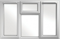 Wickes  Euramax Bespoke uPVC A Rated STFS Casement Window - White 15