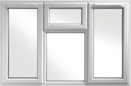 Wickes  Euramax Bespoke uPVC A Rated STFS Casement Window - White 15