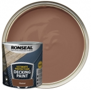 Ronseal Ultimate Protection Chestnut Decking Paint - 2.5L £34.00