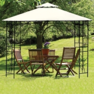 Merion Garden Gazebo by Croft with a 3 x 3M Beige Canopy £149.00