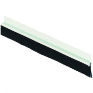 Wickes Door Brush Draught Excluder White - 838mm £4.00