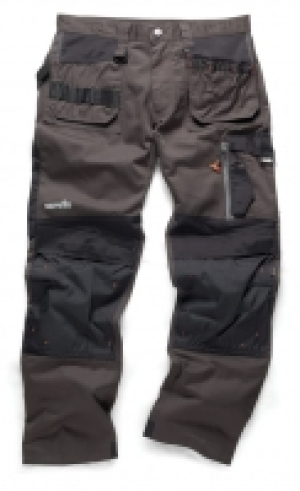 Wickes  Scruffs 3D Graphite Trade Trousers - 32W 33L