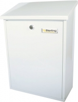 Wickes  Sterling MB04 Grand Post Box - White