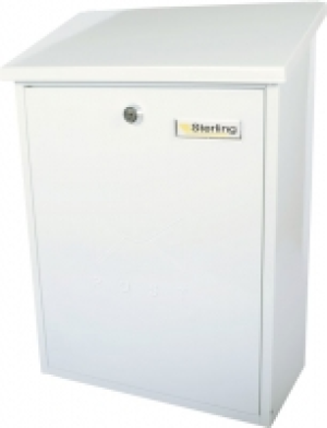 Sterling MB04 Grand Post Box - White £41.00