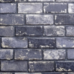 Wickes  Artistick Metallic Navy Brick Effect Self Adhesive Wallpaper