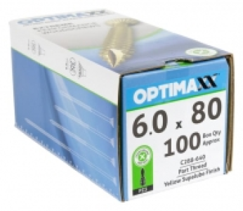 Optimaxx Pz Countersunk Zinc & Yellow Passivated Double Rein