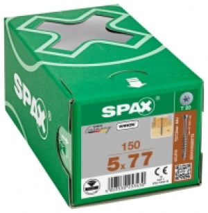 Spax Tx Washer Head Wirox Screws - 5.0x77mm Pack Of 150