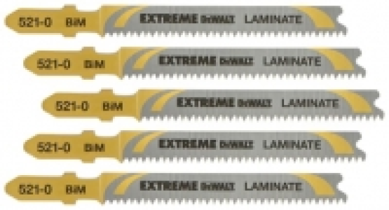 Wickes  DEWALT DT2080-QZ HCS T101BIF T-Shank Laminate Jigsaw Blades 