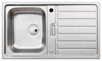 Wickes  Abode Neron 1 Bowl Compact Kitchen Sink - Stainless Steel