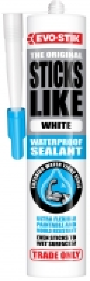 Evo-Stik Sticks Like Waterproof Sealant White 290ml
