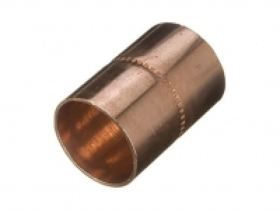 Primaflow Copper End Feed Straight Coupling - 28mm Pack Of 2 &pound;2.50