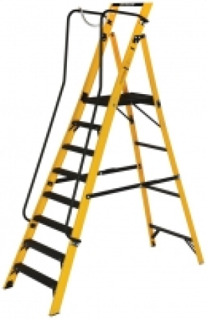 Youngman Megastep 8 Tread Fibreglass Platform Stepladder £570.00