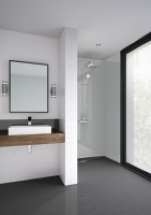 Mermaid Urban Grey Matt Acrylic 3 Sided Shower Panel Kit - 1 £2,059.00