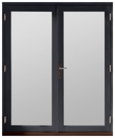 Wickes  Jeld-wen Bedgebury Hardwood French Doors Grey Finish - 4ft