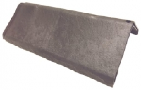 Envirotile Plastic Lightweight Dark Brown Main Ridge Cap - 4