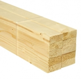 Wickes Whitewood PSE Timber - 18 x 44 x 2400mm - Pack of 10 £41.75