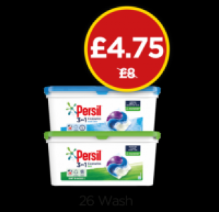 Budgens  Persil Capsules Bio, Non Bio