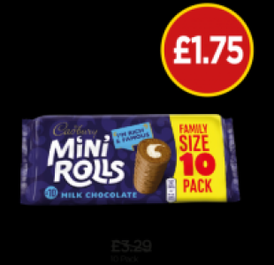 Budgens  Cadburys Chocolate Mini Roll