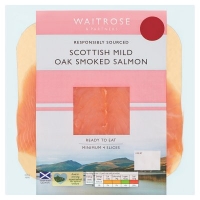 Waitrose  Waitrose Mild Scottish Oak Smoked Salmon