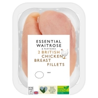 Waitrose  Essential British Chicken 2 Breast Fillets