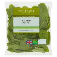 Waitrose  Waitrose Ready Washed Spinach