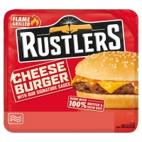 Iceland  Rustlers Flame Grilled Cheese Burger 141g