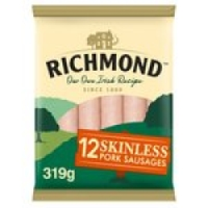 Richmond 12 Skinless Pork Sausages £2.00