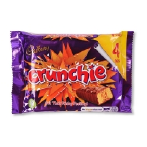 Poundstretcher  CADBURY CRUNCHIE 4 PACK
