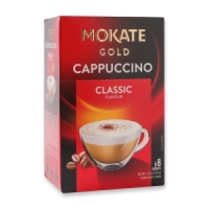 Poundstretcher  MOKATE GOLD CAPPUCCINO CLASSIC 8 SACHETS