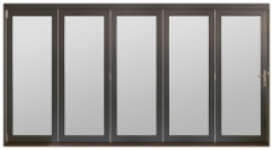 Jeld-Wen Bedgbury Finished Solid Hardwood Patio Bifold Door