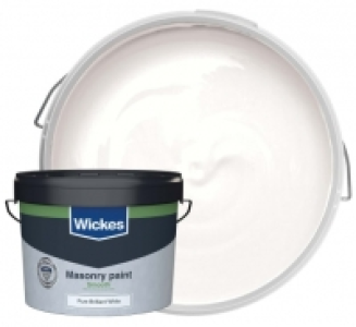 Wickes  Wickes Masonry Smooth Pure Brilliant White 10L