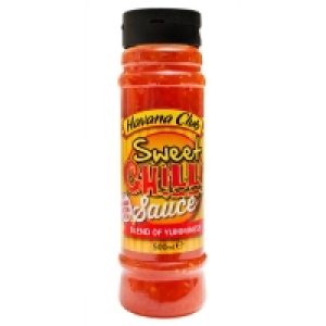 Poundstretcher  HAVANA CLUB SWEET CHILLI SAUCE 500ML
