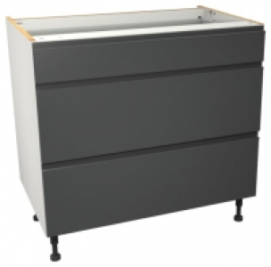 Camden Carbon 3 Drawer Unit - 900mm