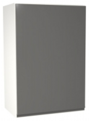 Madison Dark Grey Gloss Handleless Wall Unit - 500mm £105.00