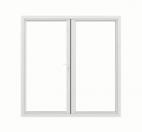 Wickes  JCI Aluminium French Door White Inwards Opening 2090 x 1790m