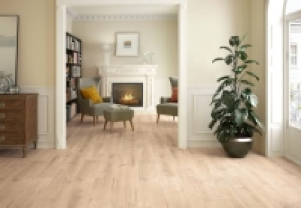 Wickes  Wickes Maine Light Oak Wood Effect Porcelain Wall & Floor Ti