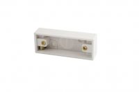 Wickes  Wickes 1 Gang Architrave Pattress Box - White