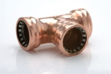 Primaflow Copper Pushfit Equal Tee - 22mm £4.30