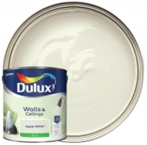 Dulux Silk Emulsion Paint - Apple White - 2.5L £19.00