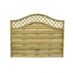 Wickes  Forest Garden Pressure Treated Bristol Fence Panel - 6 x 5ft