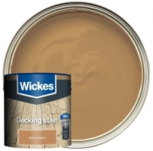 Wickes Decking Stain - Nearly Natural 2.5L £10.00