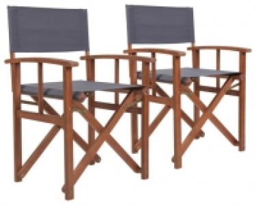 Charles Bentley FSC Pair of Folding Wooden Garden Directors