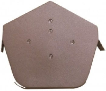 Wickes  Easy-Trim Verge U Angled Ridge Cap Brown