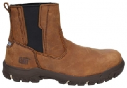 Caterpiller Abbey Leather S3 Womens Safety Dealer Boots Tan